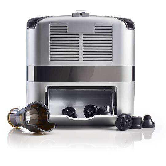 Omega Juice Cube 302 silver storage