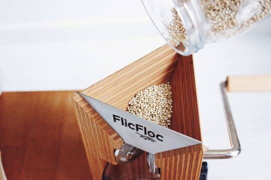FlicFloc flaker hopper