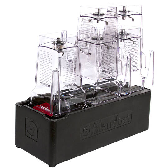 blendtec rinse rapid station blender clean jar
