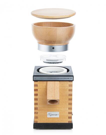 Assembly of Sana Grain Mill Anthracite