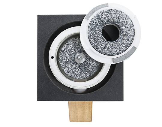 Mills stones of Sana Grain Mill Anthracite