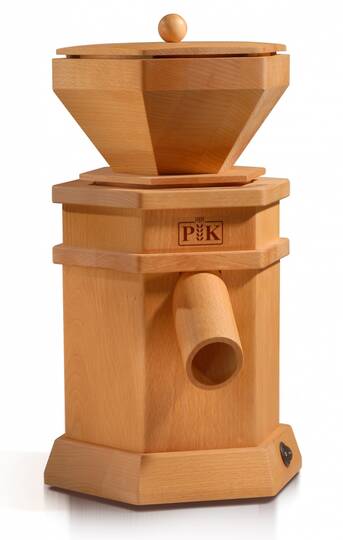 Komo PK1 grain mill side view