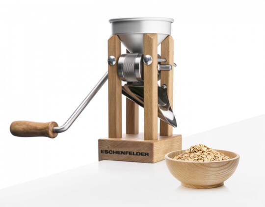 Eschenfelder Novia Grain Flaker aluminum oats