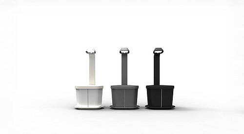 Tregren Genie hydroponic indoor garden monochrome