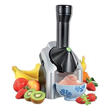 Yonanas silver dessert ice cream maker