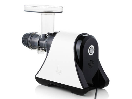 Vidia SJ-002 horizontal juicer white back view