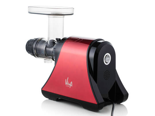 Vidia SJ-002 horizontal juicer red back view