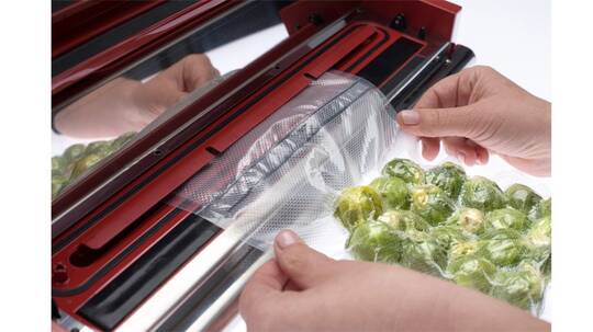 Status ccommercial vacuum sealer open
