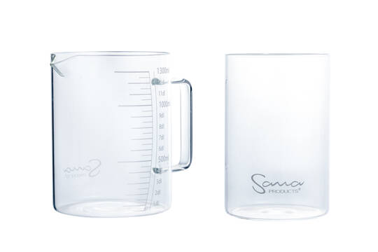 Sana 828 glass containers