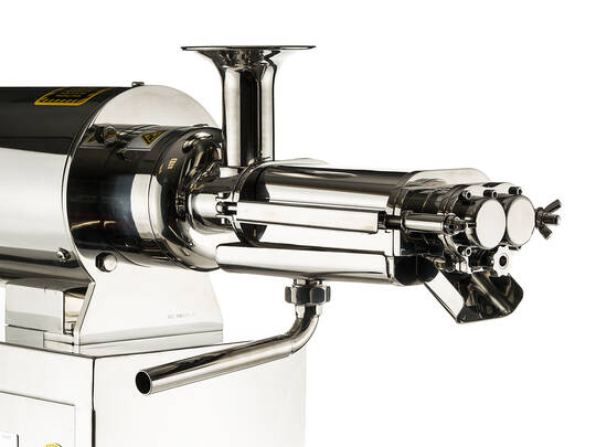 Angel mini commercial juicer assembly