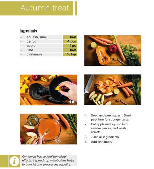 recipe book autumn