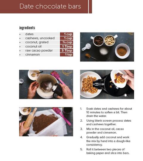 recipe book chocolate