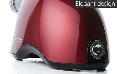 Sana EUJ-707 horizontal juicer red design