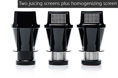 Sana EUJ-707 horizontal juicer screens